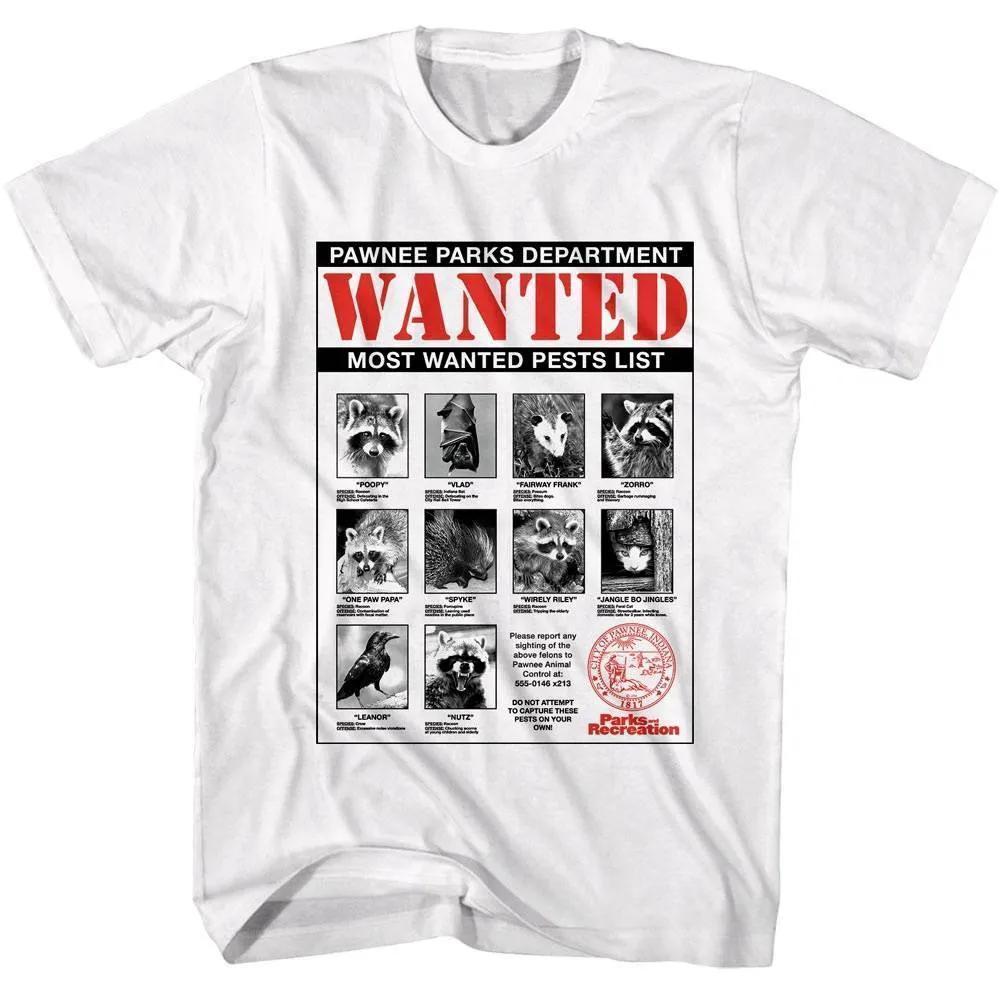 Parks And Recreation Pawnee Most Wanted List Unisex T Shirt